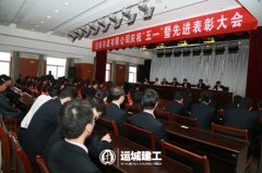 <b>公司召開(kāi)慶?！拔逡弧濒邉谀Ｏ冗M(jìn)表彰大會(huì)</b>